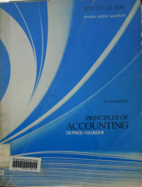 Principeles of accounting