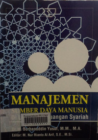 Manajemen sumber daya manusia Buku 1