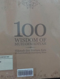 100 wisdom of muhammadiyah