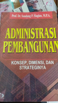 Administrasi Pembangunan