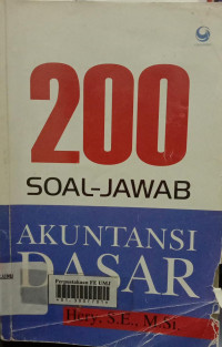 200 soal-jawab, Akuntansi dasar