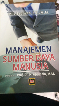 Manajemen Sumber Daya Manusia