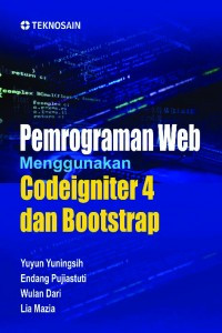 Pemrograman web menggunakan Codeigniter 4 dan Bootstrap