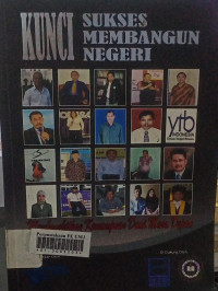 Kunci sukses membangun negri