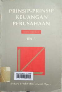 Ptinsip-Prinsip Keuangan Perusahaan Jilid 1