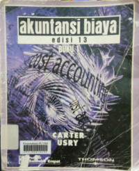 Akuntansi biaya : buku 1