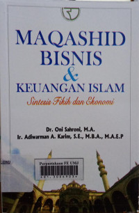 Maqashid bisnis & keuangan islam