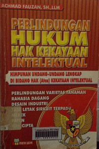 Perlindungan Hukum Hak Kekayaan Intelektual