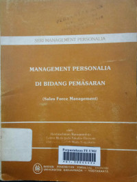 Management personalia di bidang pemasarann