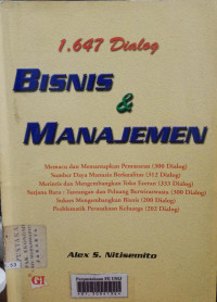 Bisnis dan Manajemen