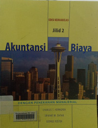 Akutansi biaya Buku 1