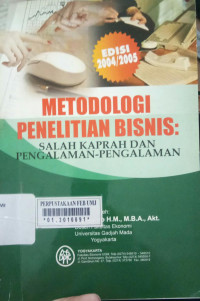 Metodologi penelitian bisnis