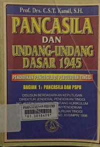 Pancasila dan Undang Undang Dasar 1945