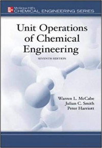 Unit operations of chemical engineering