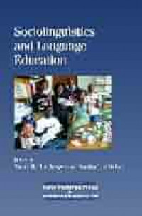 Sociolinguistics and language education