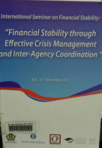 Financial stability through effevtive crisis management and inter agency coordination