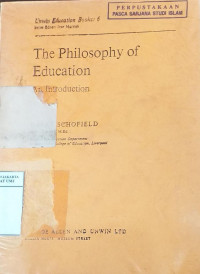 The philosophy of education: an introduction