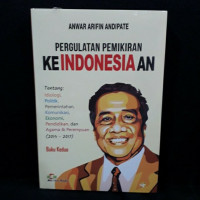 Pergulatan pemikiran keIndonesiaan