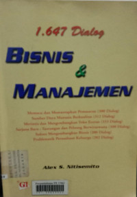 Bisnis dan manajemen