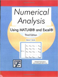 Numerical analysis using MATLAB and Excel