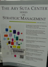 The Ary suta center series on strategic management