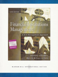 Financial institutions management : a risk management approach