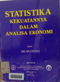 Statistika kekuatannya dalam analisis ekonomi