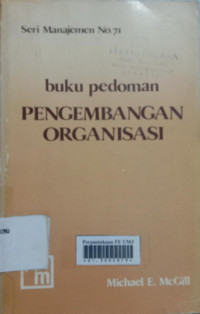 Buku Pedoman Pengembangan Organisasi