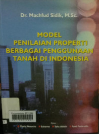 Model penilaian properti berbagai penggunaan tanah di Indonesia