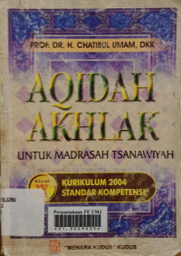 Aqidah Akhlak Untuk Madrasah Tsanawiyah