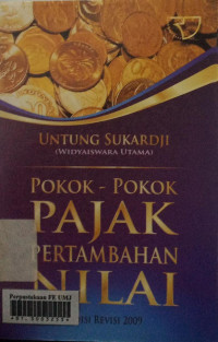 Pokok-pokok pajak pertambahan nilai