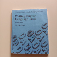 Longman handbooks for language teachers : writing English language tests : new edition