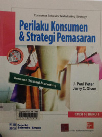 Perilaku konsumen & strategi pemasaran