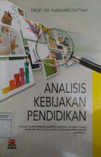 Analisis kebijakan pendidikan