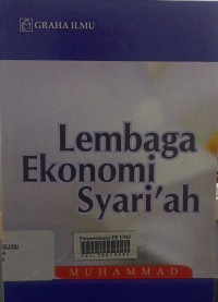 Lembaga ekonomi syariah