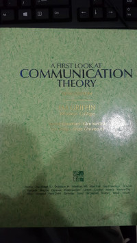 A first look at communication theory