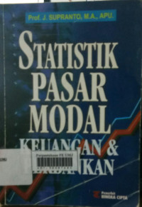 Statistik pasar modal keuangan dan perbankan