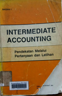 Intermediate accounting