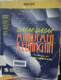 Dasar-dasar Manajemen Keuangan Buku 1