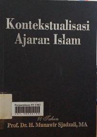 Kontekstualisasi Ajaran Islam