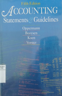 Accounting: statements and guidelines