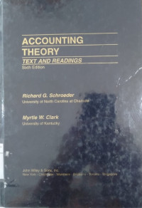 Accounting theory: text and readings