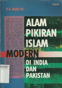 Alam Pikiran Islam Modern di India dan Pakistan