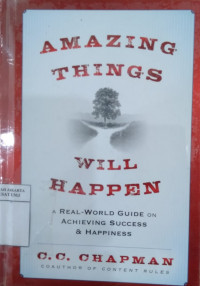 Amazing things will happen: a real world guide on achieving success & happiness