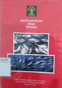 Analisis dan evaluasi bidang perikanan