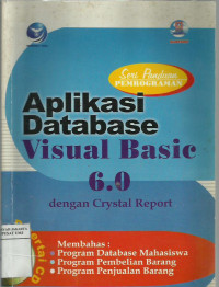 Aplikasi Database Visual Basic 6.0