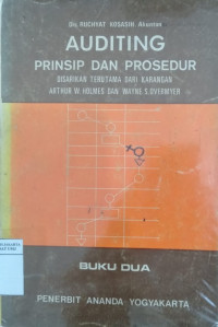 Auditing: prinsip dan prosedur buku dua