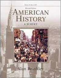 American history: a survey volume II: since 1865