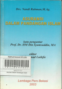 Asuransi Dalam Pandangan Islam