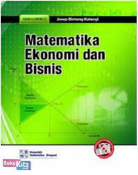 Matematika ekonomi dan bisnis buku 2